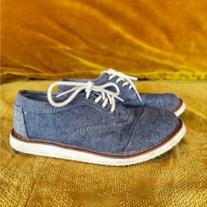 Toms Light Blue Canvas Sneakers